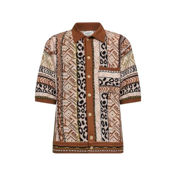 Laneus Men Knitted Shirt